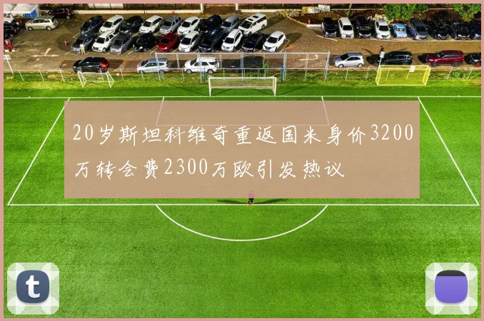 20岁斯坦科维奇重返国米身价3200万转会费2300万欧引发热议